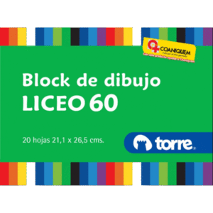 Block De Dibujo Liceo 60 Torre