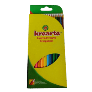 Lápices De Colores Krearte De 12 Colores