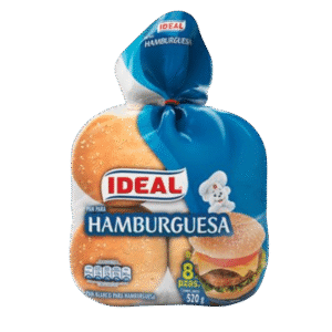 Pan De Hamburguesa Ideal 520 Gramos