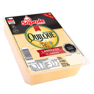 Queso Quilque Laminado Soprole 250 Gramos