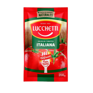 Salsa De Tomate Italiana Lucchetti 200 Gramos