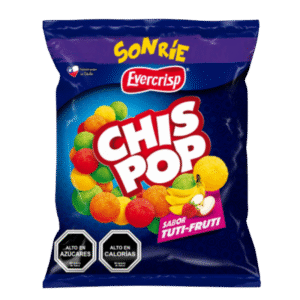 Suflés Chis Pop Tutti Frutti Evercrisp 200 Gramos