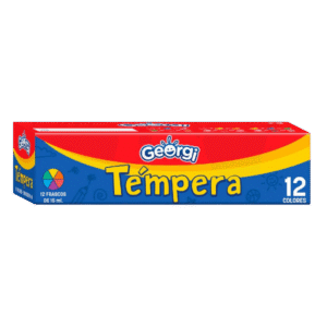 Témpera De 12 Colores Georgi