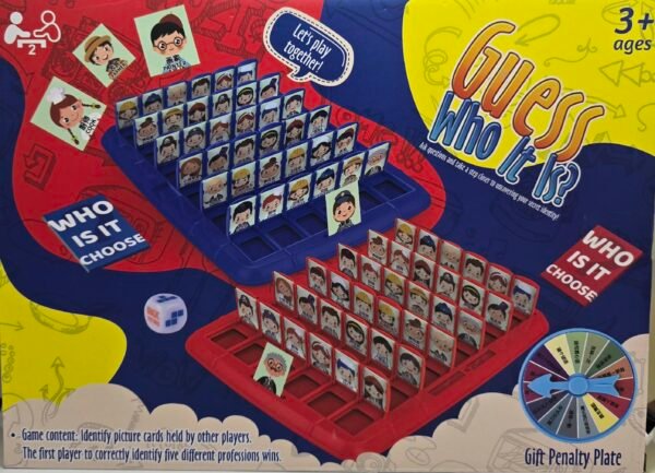Juego de Adivinanza de Personajes -Guess Who It Is?